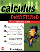 Cover art for Calculus Demystified : A Self Teaching Guide (Demystified)