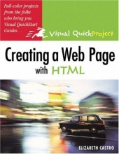 Cover art for Creating a Web Page with HTML: Visual QuickProject Guide