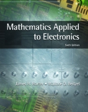 Cover art for Mathematics Applied To Electronics (6th Edition)