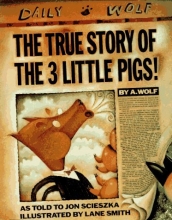 Cover art for The True Story of the 3 Little Pigs!