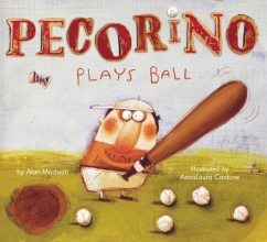 Cover art for Pecorino Plays Ball (Anne Schwartz Books)