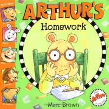 Cover art for Arthur's Homework (Arthur Adventures (8x8))