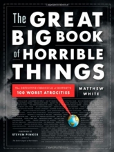 Cover art for The Great Big Book of Horrible Things: The Definitive Chronicle of History's 100 Worst Atrocities