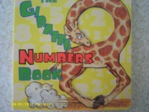 Cover art for The Giraffe Numbers Book