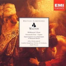 Cover art for Belshazzar's Feast / Portsmouth Point Overture