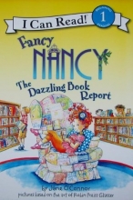 Cover art for Fancy Nancy: The Dazzling Book Report (I Can Read Book 1)
