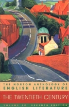 Cover art for Anthology of English Literature: The Twentieth Century, Vol. 20, 7th Edition
