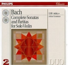 Cover art for Bach: Complete Sonatas and Partitas for Solo Violin
