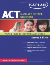 Cover art for Kaplan ACT Math and Science Workbook