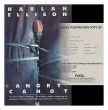 Cover art for Angry Candy / Harlan Ellison