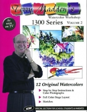 Cover art for Terry Madden's Watercolor Workshop: 1300 series, Volume 2