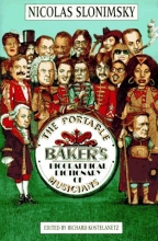 Cover art for The Portable Baker's Biographical Dictionary of Musicians