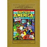 Cover art for Marvel Masterworks Golden Age Captain America Comics 1