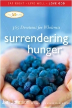 Cover art for Surrendering Hunger: 365 Devotions for Wholeness