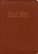 Cover art for HOLY BIBLE Reference Edition King James Version Words of Christ In Red (A Readers Guide To The Holy Bible King James Version) (NELSON 485BK)