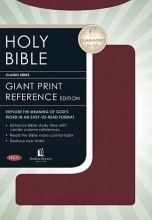 Cover art for Holy Bible: Classic Giant Print Center Column Reference, New King