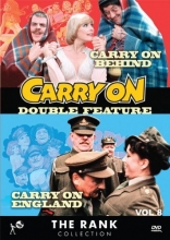 Cover art for Carry On Double Feature Vol 8: Carry On Behind & Carry On England