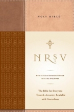 Cover art for NRSV Standard Bible w/Apoc (tan/brown)
