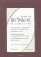 Cover art for NIV Pocket Thin New Testament with Psalms & Proverbs