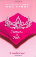 Cover art for Princess in Pink (The Princess Diaries #5)