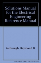 Cover art for Solutions Manual for the Electrical Engineering Reference Manual