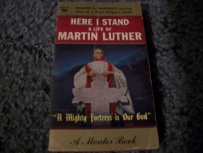 Cover art for HERE I STAND: A Life of Martin Luther.