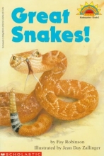 Cover art for Great Snakes! (level 2) (Hello Reader)