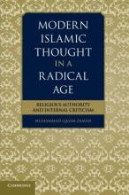 Cover art for Modern Islamic Thought in a Radical Age: Religious Authority and Internal Criticism