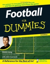 Cover art for Football For Dummies, (USA Edition)