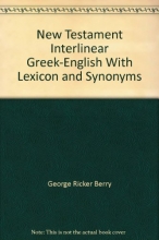 Cover art for New Testament Interlinear Greek-English With Lexicon and Synonyms