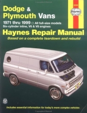 Cover art for Dodge & Plymouth Vans Automotive Repair Manual: 1971 to 1999