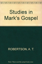 Cover art for Studies in Mark's Gospel