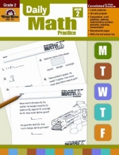 Cover art for Daily Math Practice, Grade 2