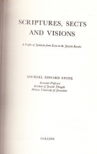 Cover art for Scriptures, Sects and Visions: A Profile of Judaism from Ezra to the Jewish Revolts