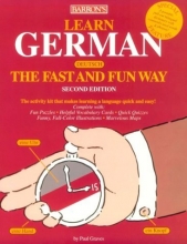 Cover art for Learn German the Fast and Fun Way with Book (Barron's Fast and Fun Way Language Series) (German Edition)