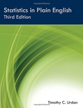 Cover art for Statistics in Plain English, Third Edition
