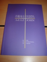 Cover art for The Gosel of John in Chinese and English for evangelism / BILINGUAL Chinese Union Version / English NIV - Gospel According to John CBS1290