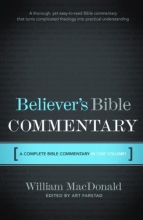 Cover art for Believer's Bible Commentary
