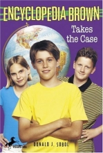 Cover art for Encyclopedia Brown Takes the Case