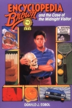 Cover art for Encyclopedia Brown and the Case of the Midnight Visitor