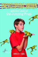 Cover art for Encyclopedia Brown and the Case of the Jumping Frogs