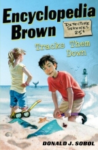 Cover art for Encyclopedia Brown Tracks Them Down