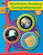 Cover art for Nonfiction Reading Comprehension Grade 2
