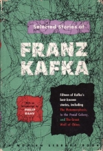 Cover art for SELECTED SHORT STORIES Of FRANZ KAFKA. Modern Library #283.