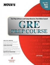 Cover art for GRE Prep Course with Software and Online Course