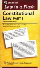 Cover art for Law in a Flash Constitutional Law I