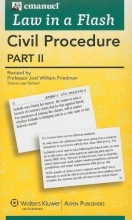 Cover art for Law in a Flash Civil Procedure II