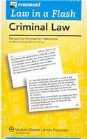 Cover art for Criminal Law Liaf 2007 (Law in a Flash Cards)