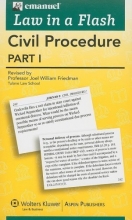 Cover art for Law in a Flash Civil Procedure I