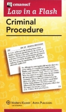 Cover art for Criminal Procedure Liaf 2007 (Law in a Flash Cards)